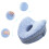 Orthopedic Pillow Heartshaped For Sleeping Memory Foam Positioner Pillows Leg 4