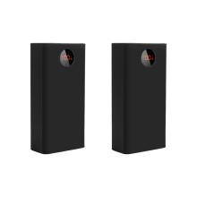 Silikonecover til 40000Mah Powerbank og Pea40 (sort)