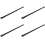Spring Curtain Rail Pole Telescopic Bath Window Tension Rod,40-70Cm 1