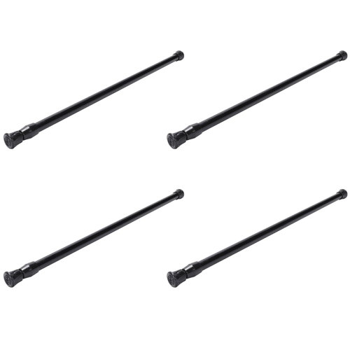 Spring Curtain Rail Pole Telescopic Bath Window Tension Rod,40-70Cm