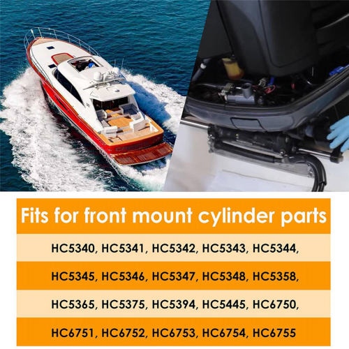 5X HS5157 Front Mount Hydraulic Steering Cylinder Seal Kit 1