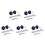 5X HS5157 Front Mount Hydraulic Steering Cylinder Seal Kit 1