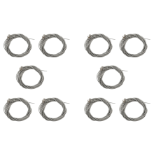 4 Pcs Stainless Steel Bass Strings Bass Guitar Parts Accessories