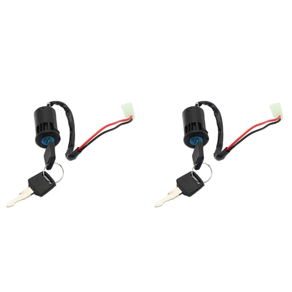 Ignition Key Switch 2 Wires Ignition Keys For Atv Go Kart Scooter 4711585150221