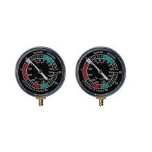 2X Motorcycle Fuel Vacuum Gauge Carburetor Synchronizer