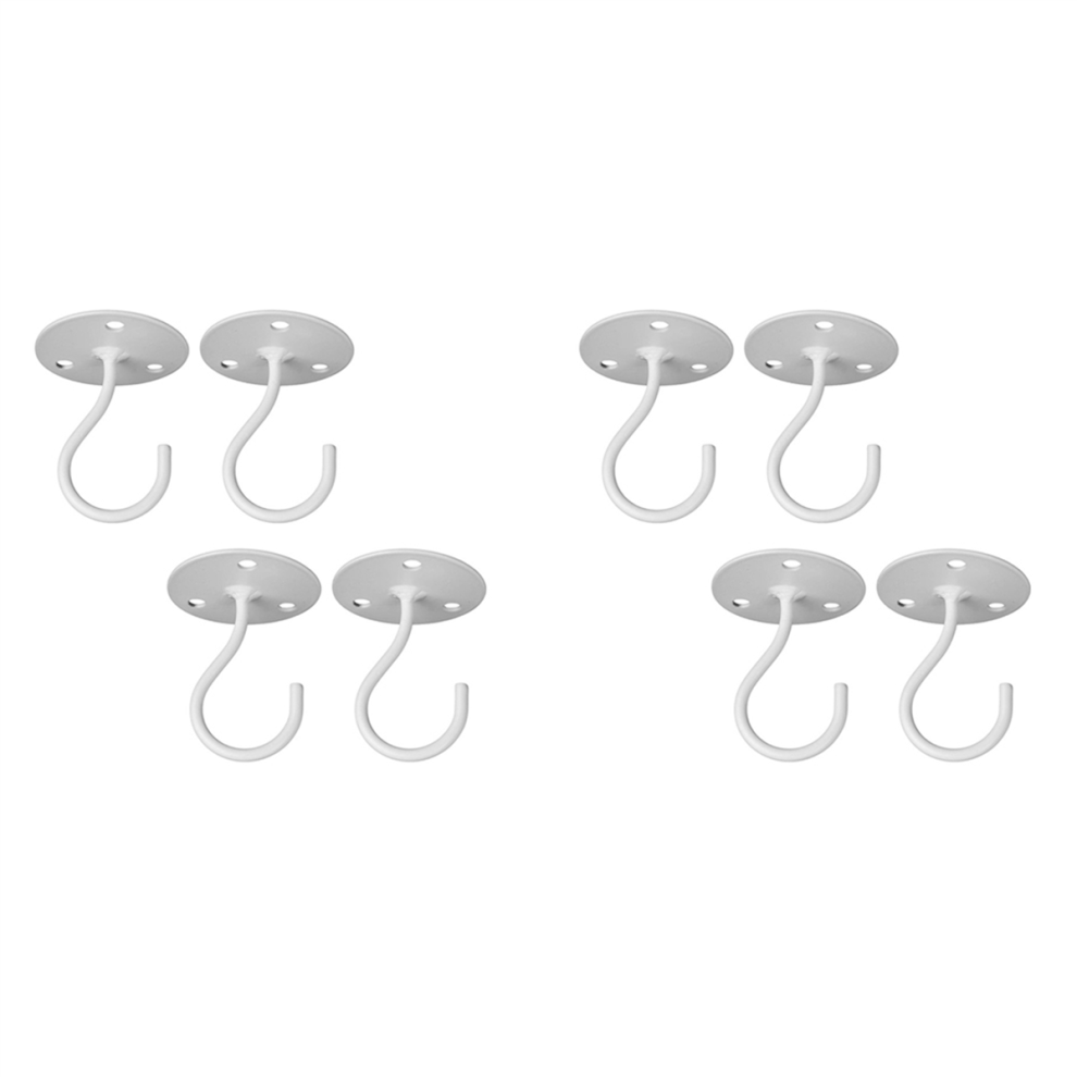 Ceiling Hooks for Hanging Plants,Metal Hangers for , 8-Pack-image-OPC-PJVM259-NEW