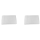 2PCS Range Hood Grease Filter Oil-Proof Filter Kitchen Appliance 1