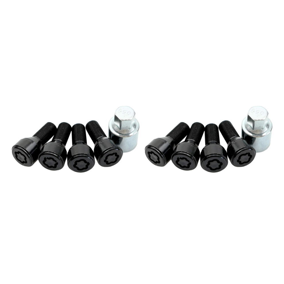 8X Anti-Theft Wheel Stud Bolt Locks 14X1.25mm For Wheel Lock Set 4711585127803