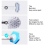 Disposable Toilet Flushable Refill Fresh Brush Refills - 40 Refills 3