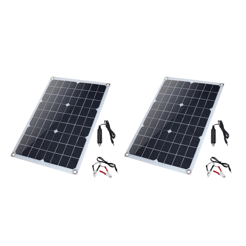 20W 18V Monocrystalline Photovoltaic Solar Charging Panel Solar Panel 4711585154960