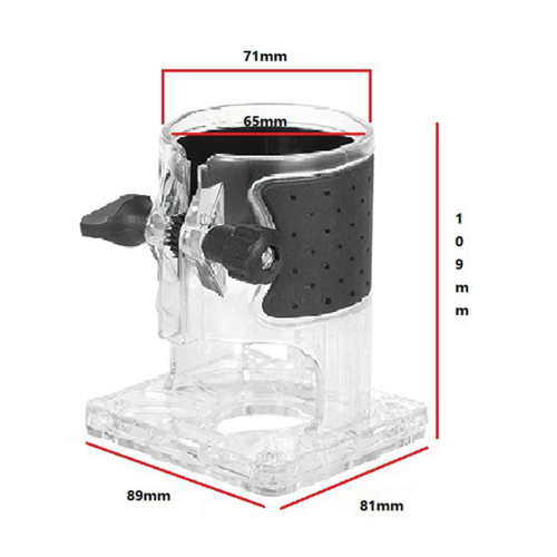 Woodworking Cutter Electric Trimmer Machine Base Plunge Router Base 1