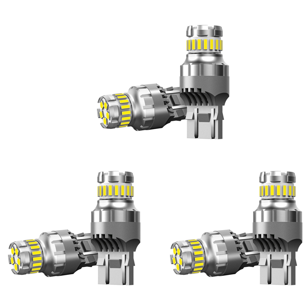 2Pcs Car T20 7440 W21w Led Canbus Reverse Lights 7443 Led Bulb 4711585153567