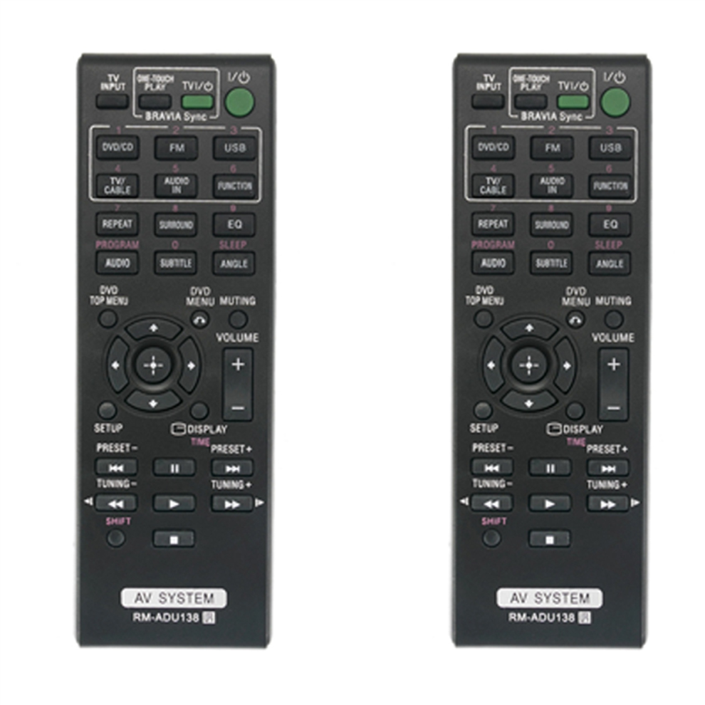 Rm-Adu138 Dav-Tz145 Hbd-Tz140 Rm-Adu138 Replace Remote Control Fit Black 4713866742309