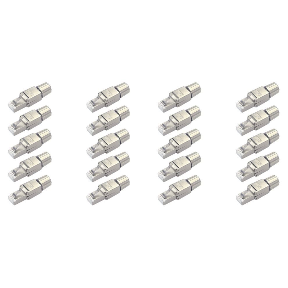 Rj45 Cat7 Connectors Tool-Free Reusable Ethernet Termination Plugs 4711585153512