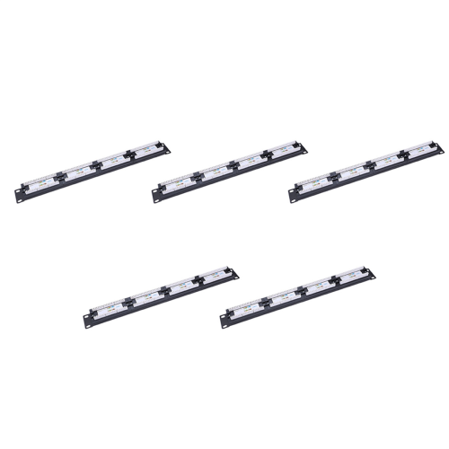 UTP 24 Port Rj45 Patch Panel Rack Ethernet Network Adapter CAT6