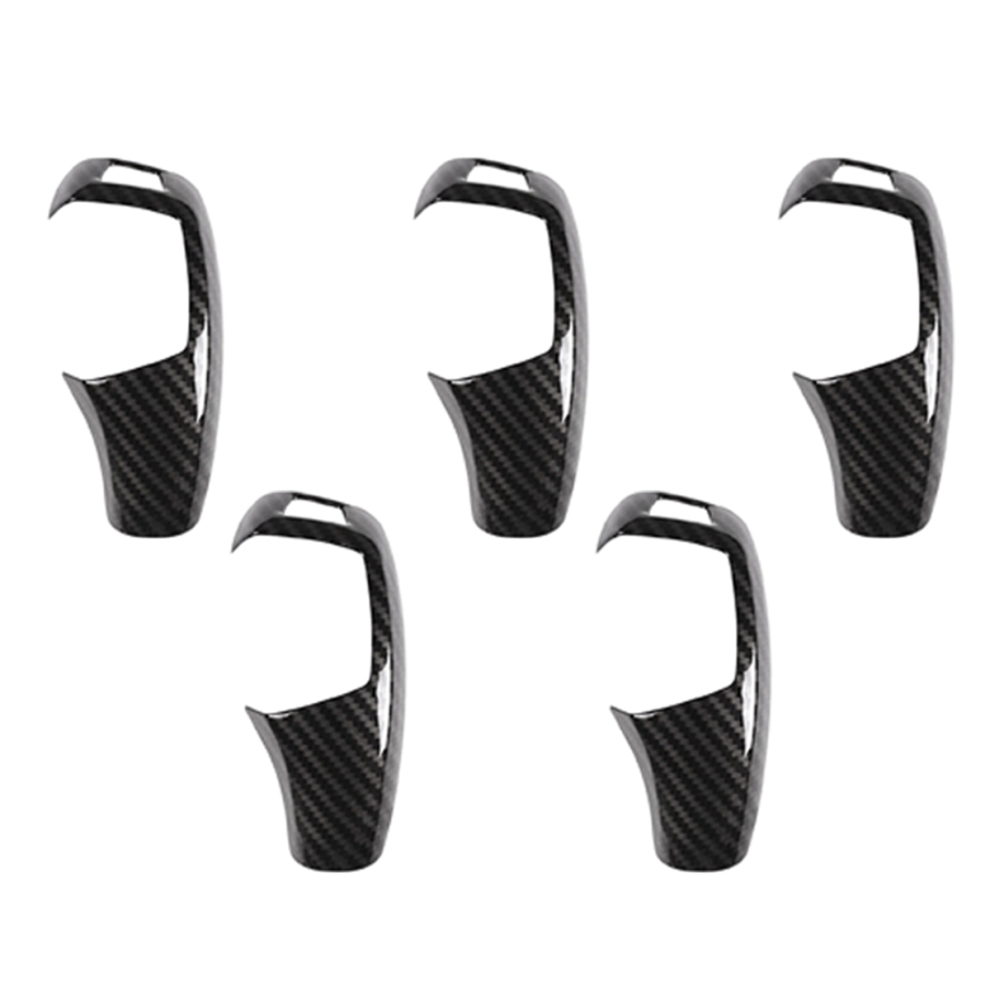 Car Gear Shift Knob Cover Trim Carbon Fiber For F20 F30 F31 4713866740541