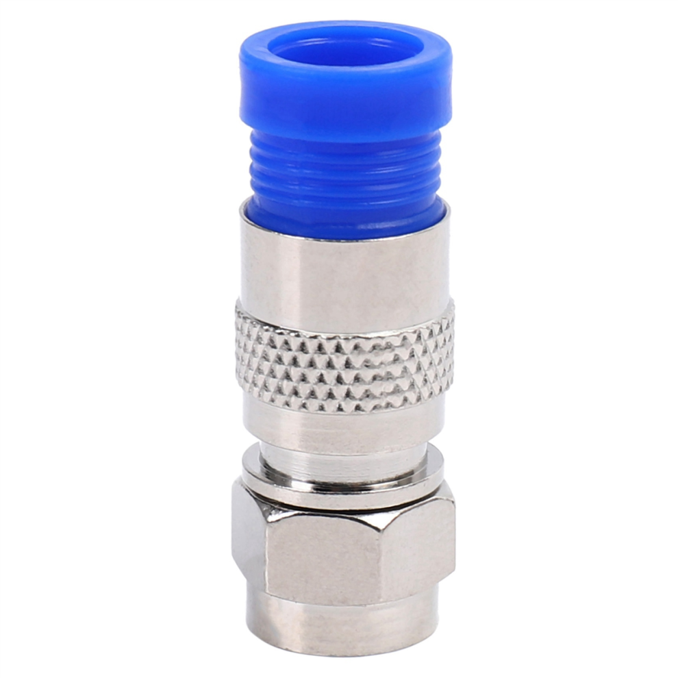 50Pcs Rg6 Compression Connectors Coaxial Cable Connector Tool 4713866740466