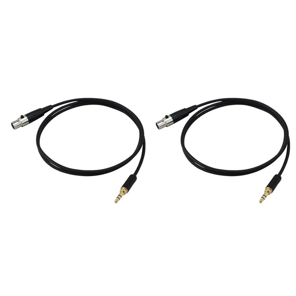 3.5Mm Jack To 3Pin Xlr Female For Bm800 Pc Headphone Stereo Amplifier Black 4711585157732