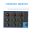 4 Channel Bluetooth Mixer Audio Mixing DJ Console with Reverb Effect 4
