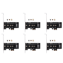 Tilläggskort PCIE till M2-adapter PCI Express 3.0 X1 Raiser-adapter