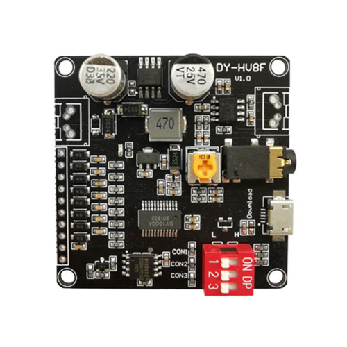 12V/24V Voice Playback Module Serial Port Control Playback 10W/20W 2