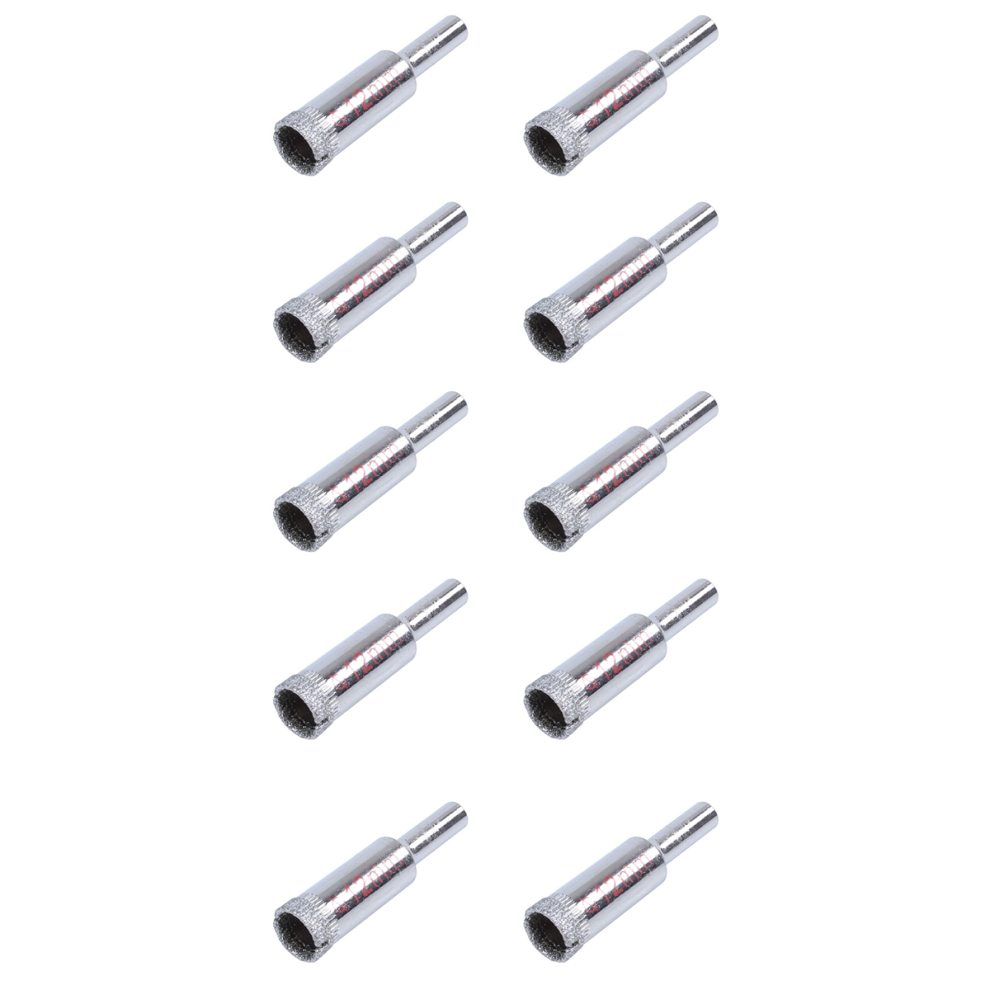 12Mm Diamond Tipped Metal Hole Saw Drill Bit For Ceramic Tile Glass 4713866743702