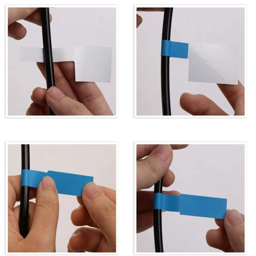 480Pcs Cable Labels Colorful Waterproof Stickers Identification 2