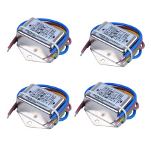 AC 115 V/250 V 6 A de filtro de ruido individuell fas