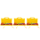 8 Notes Chromatic Xylophone Glockenspiel Resonator Bells Yellow Case 1
