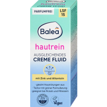 2X Balea Hautrein Face Fluid Cream SPF 15 50 ml