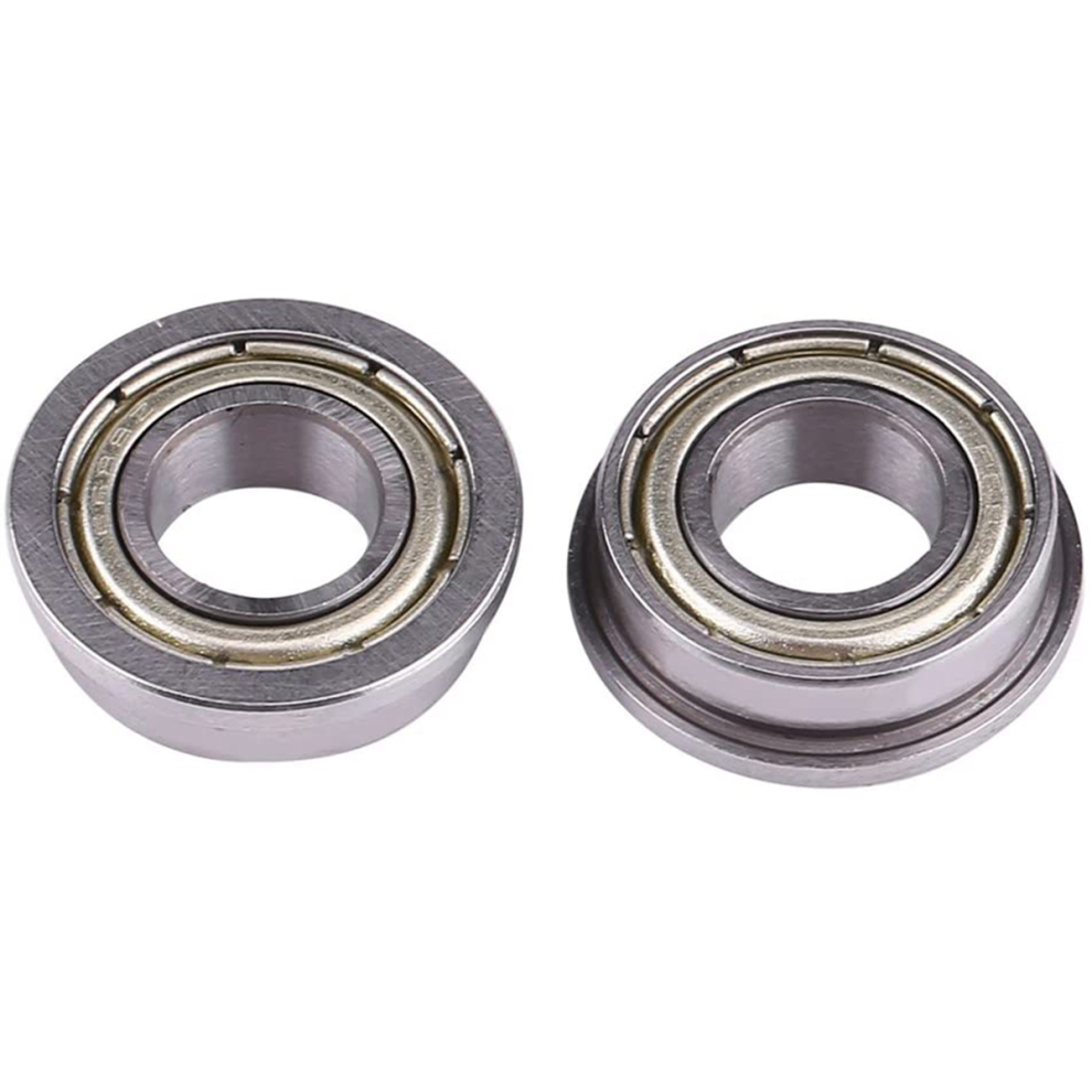 10 Pcs F688zz Flanged Bearings Metal Steel 8 X 16 X 5Mm For Motor 4713866747243