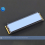 M2 SSD 2280 NVME SSD Solid State Harddisk Radiator Varme Sort 6
