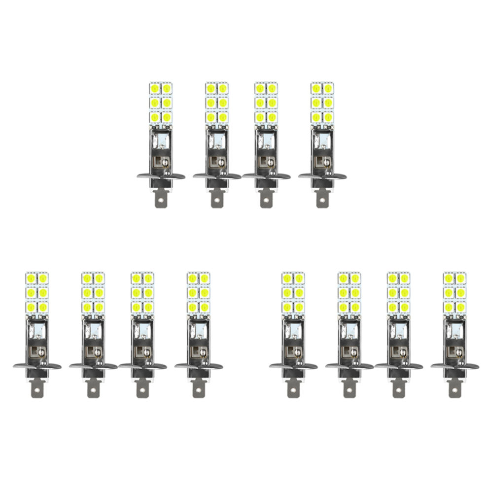 4Pcs H1 6000K Super 80W Led Head Bulbs Kit Fog White/Light