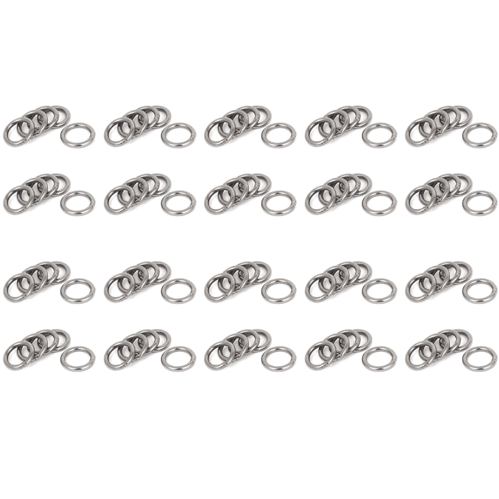 20Mm X 3Mm Stainless Steel Webbing Strapping Welded O Rings 5 Pcs 4713866732096