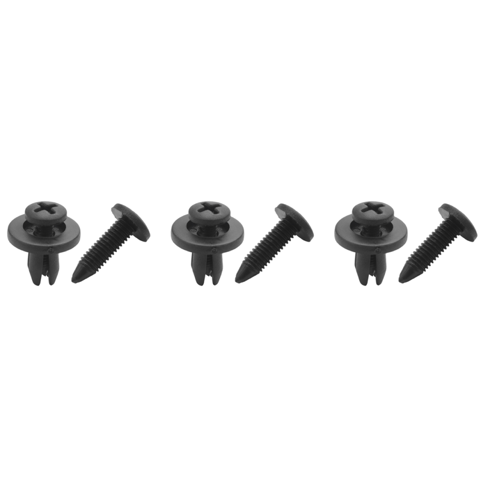 50Pcs 6Mm Plastic Push Type Rivet Bumper Pin Clips 4713866732065