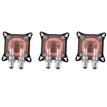 GPU vandkølekanal af kobberkolonne radiator 0,4 mm til AMD W40