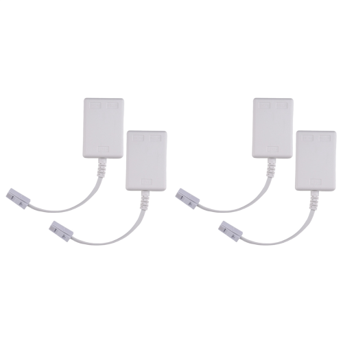 BT Plug To ADSL RJ11 Broadband Internet Microfilter Splitter 4 Pack