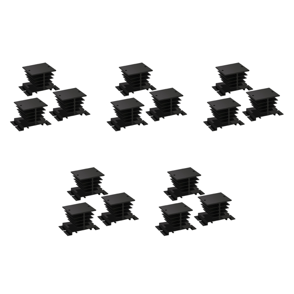 Solid State Relay Heat Sink, 3Pcs Aluminum Heatsink Pid Heat Sink 4713866732973