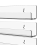 4Pcs Acrylic Clear Floating Bookshelf, Organizer Record Rack 6