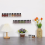 4Pcs Acrylic Clear Floating Bookshelf, Organizer Record Rack 5