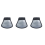 Blixtdiffusor Silver/Vit Reflektor, Svart silver 1
