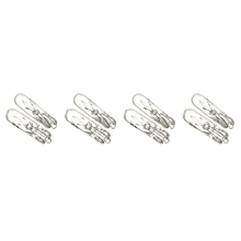10X T5 286 12V 2W Ampoule Lampes Bulb Halogene d'instruments, Jaune