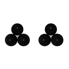 6Pcs Squash Ball One-Yellow-Dot Low Speed Player Competition Squash