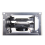 5,25" optisk drevposition 2,5 tommer til 3,5 tommer SSD 8 cm blæser harddisk 3