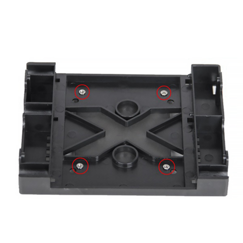 5,25" optisk drevposition 2,5 tommer til 3,5 tommer SSD 8 cm blæser harddisk 1