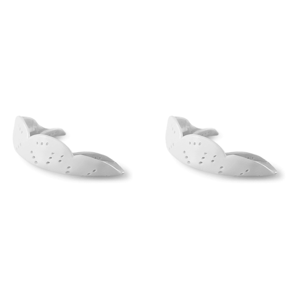 White Sport Mouth Guard Eva Teeth Protector Adults Mouthguard,