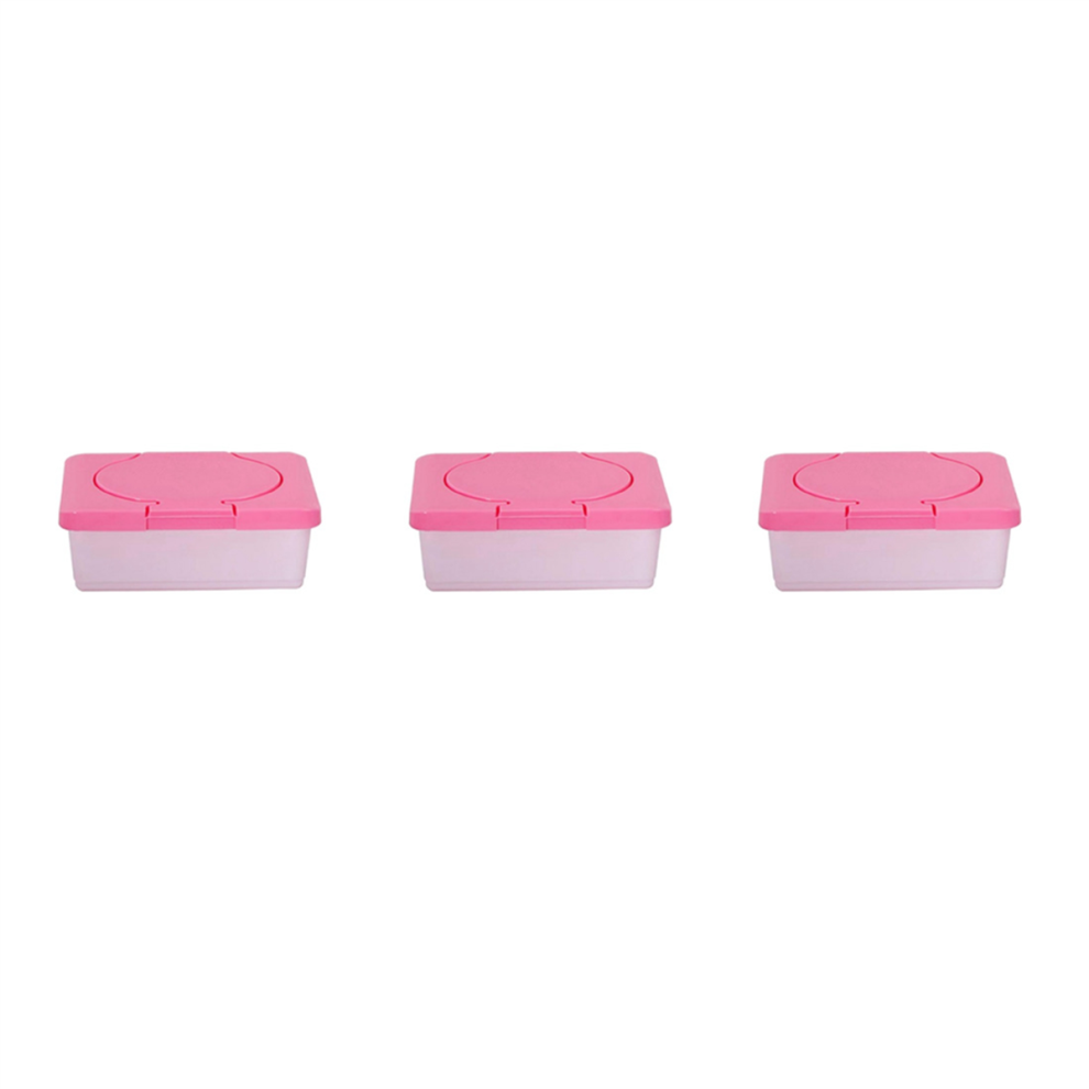 Dry & Wet Tissue Paper Case Wipes Napkin Storage Box Holder Container