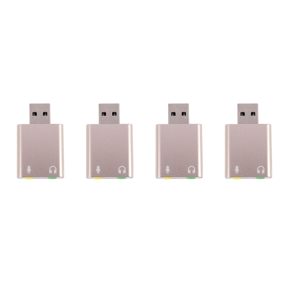 Usb Sound Card 7.1 External Usb To Jack 3.5Mm Headphone Adapter 4713866766794