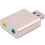 USB-lydkort 7.1 ekstern USB til jack 3,5 mm hovedtelefonadapter 7