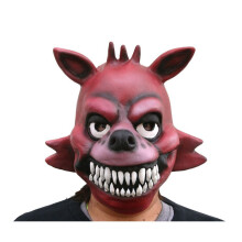 (Foxy)Máscara de cabeza para adultos Freddy Bear Chica Bonnie Foxy Five Nights At Freddys talla única